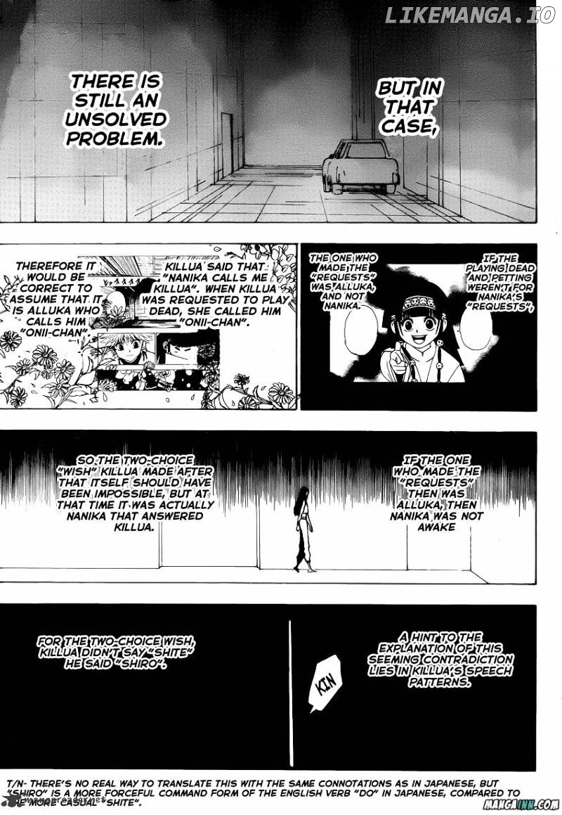 Hunter x Hunter, Chapter 336 image 03